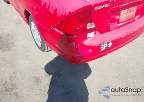 2001 Honda Civic Lx from USA, damaged, VIN 1HGEM215X1L103234